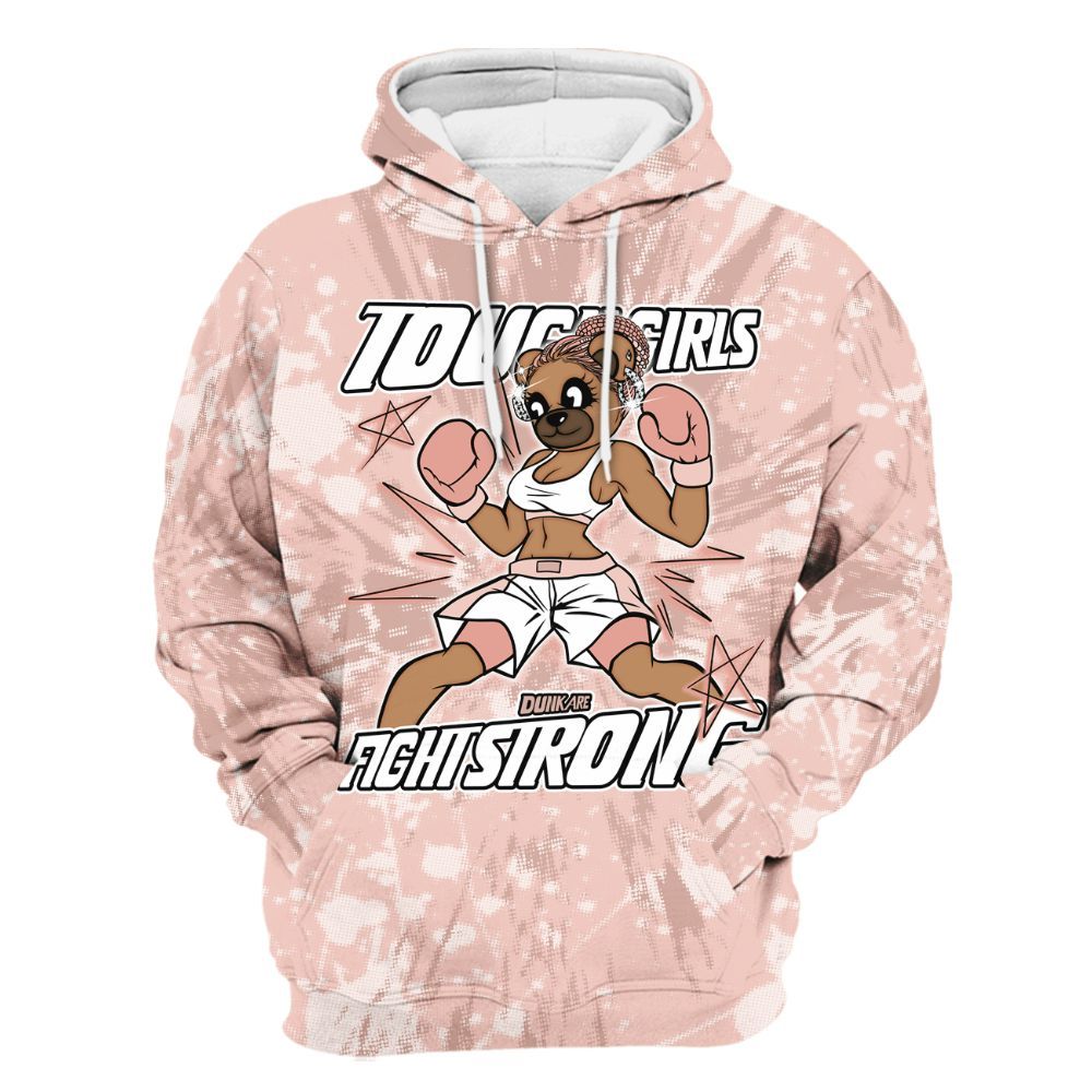 Hoodie To Match Low Legend Pink 11s - Gritty Girls Bear Luxury All Over Print