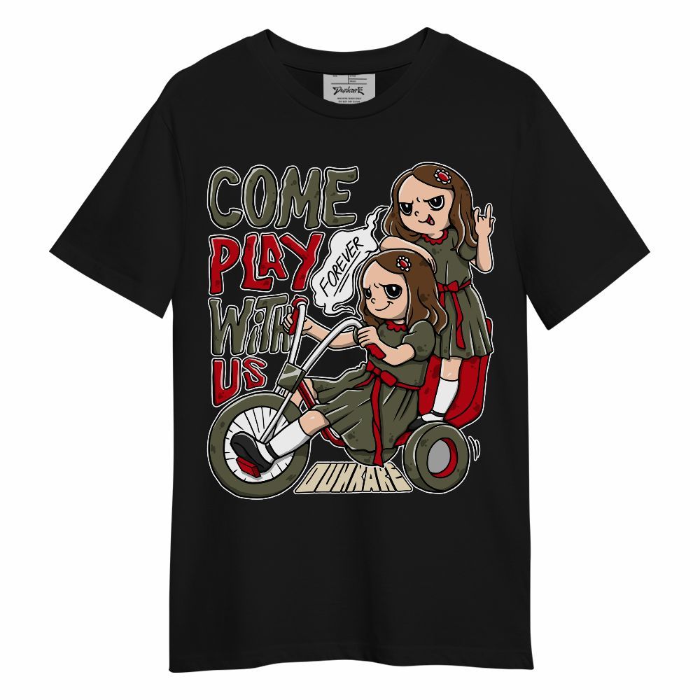 Shirt To Match Travis Scott Low OG Medium Olive 1s - Come Hangout Halloween Unisex Shirt