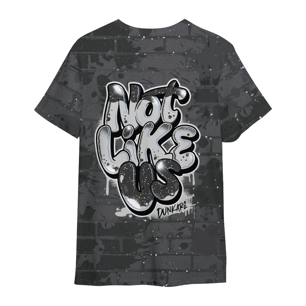 Shirt To Match Reverse Oreo 6s - None Like Us Graphic Brick Art All Over Print
