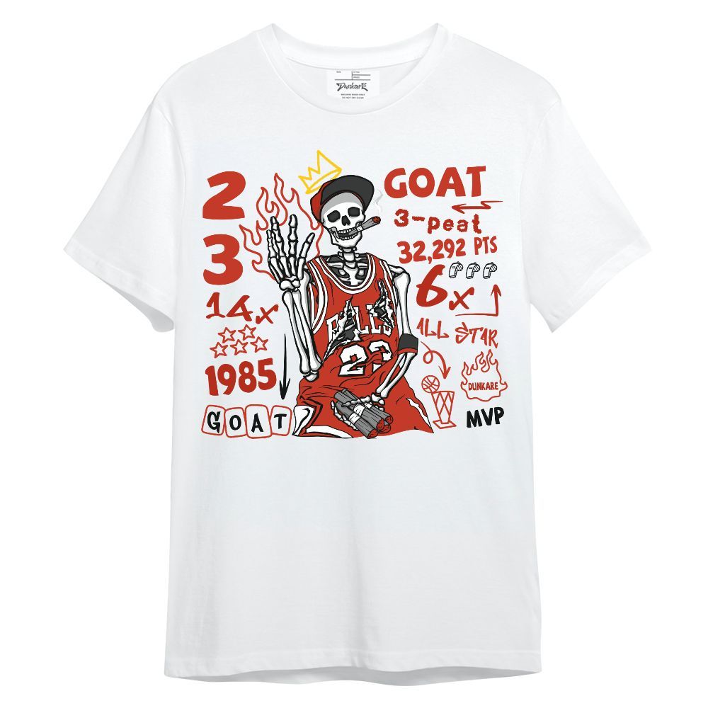 Shirt To Match Red Cement 4s - Number 23 G.0.A.T Streetwear Unisex Shirt