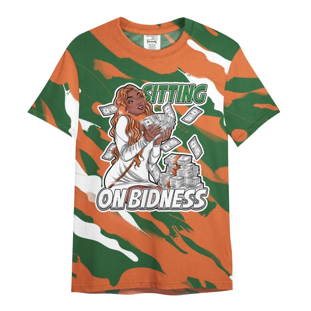 Shirt To Match Low Miami 5s - Bidness Colored All Over Print
