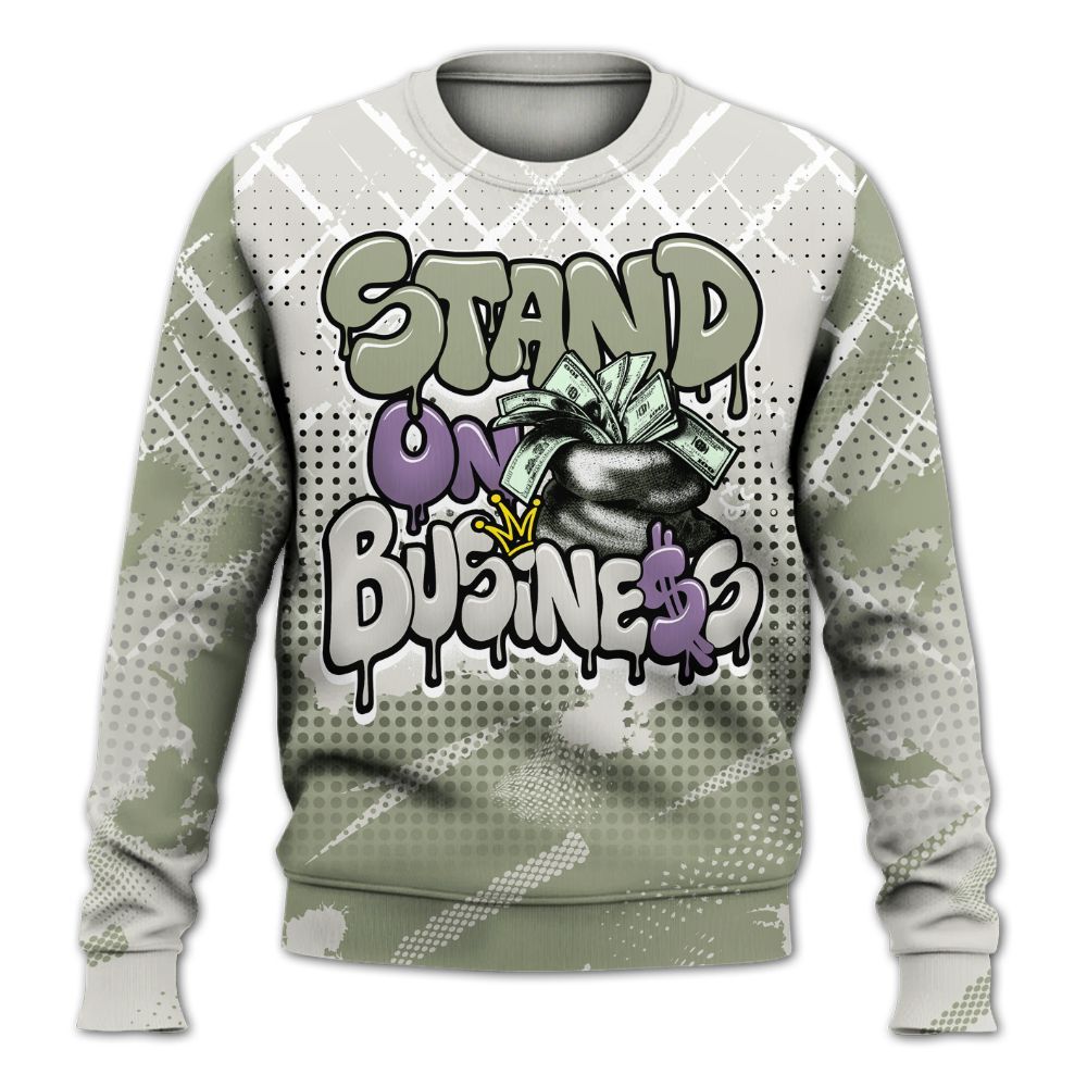 Sweatshirt To Match Dunk Low Floral Swoosh 2025 - Halftone Stand Business Dripping All Over Print
