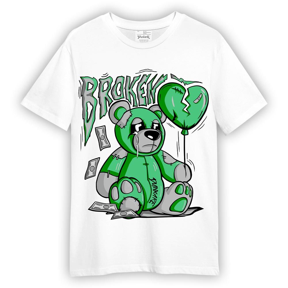 Shirt To Match T-Shirt Broken Bear, 3 Green Glow T-Shirt To Match Sneaker 2304 NCMD