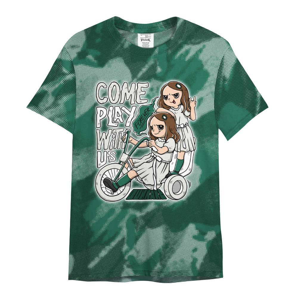 Shirt To Match Oxidized Green 4s - Come Hangout Halloween Abstract Halftone All Over Print