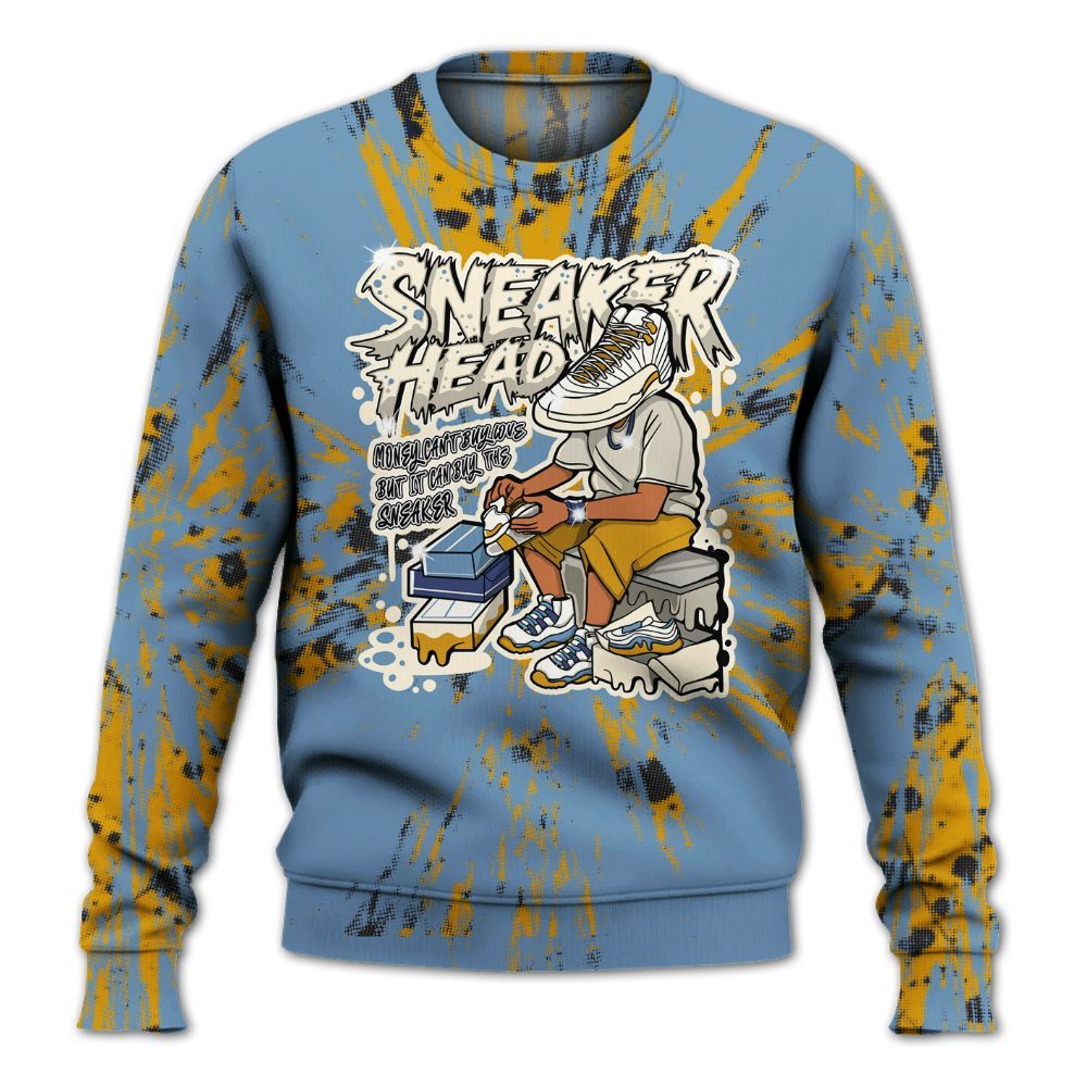 Sweatshirt To Match High OG First In Flight 1s - Sneakers Headache Graphic Luxury All Over Print