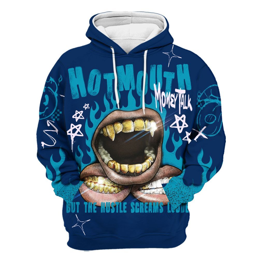 Hoodie To Match Kobe 5 X-Ray - Mouth Burning Street Style All Over Print
