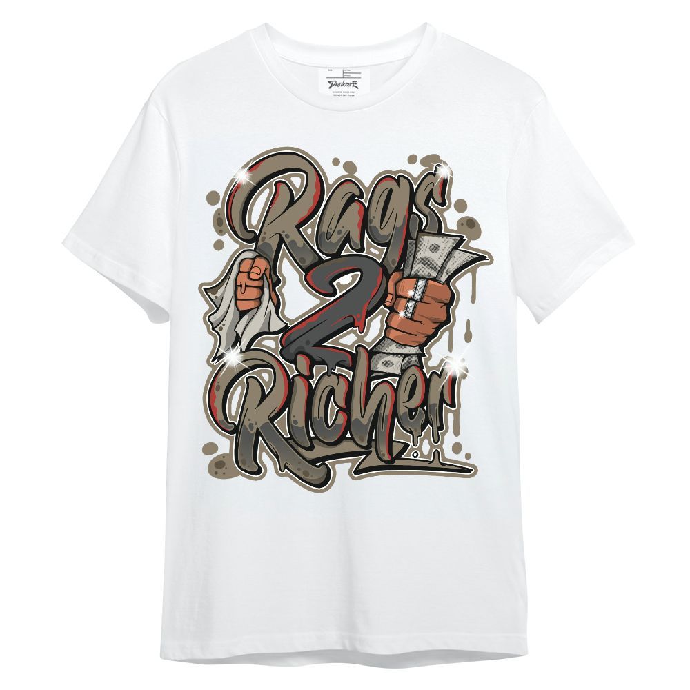 Shirt To Match Olive 9s - Rag 2 Rich Graphic Unisex Shirt