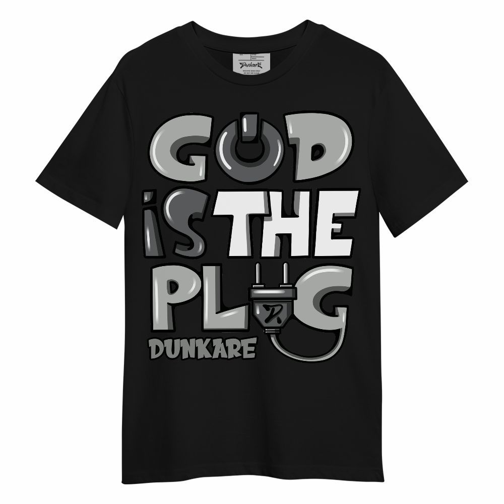 Shirt To Match Retro Wet Cement 4s - God Is The Power Cord Unisex Shirt