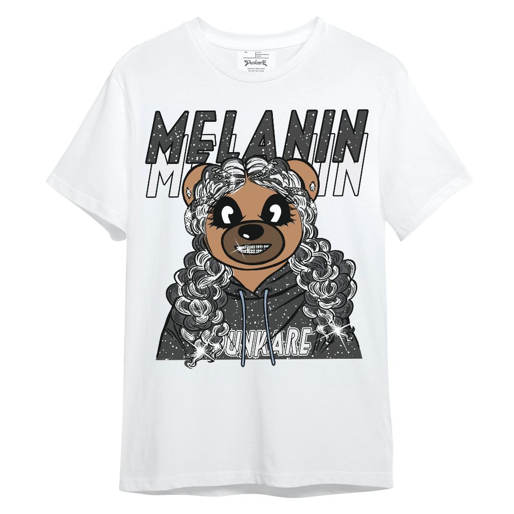 Shirt To Match Reverse Black White 6s - Pigments Bear Unisex Shirt