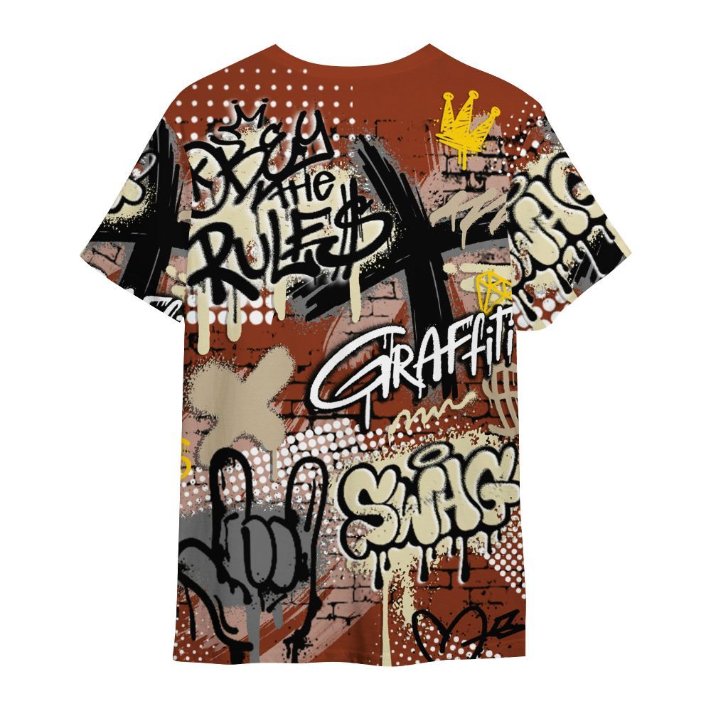 Shirt To Match Retro Eastside Golf 12s - True It Real Graffiti Streetwear All Over Print