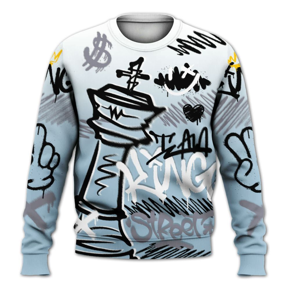 Sweatshirt To Match Chambray 7s - Street King Chess Streetwear All Over Print