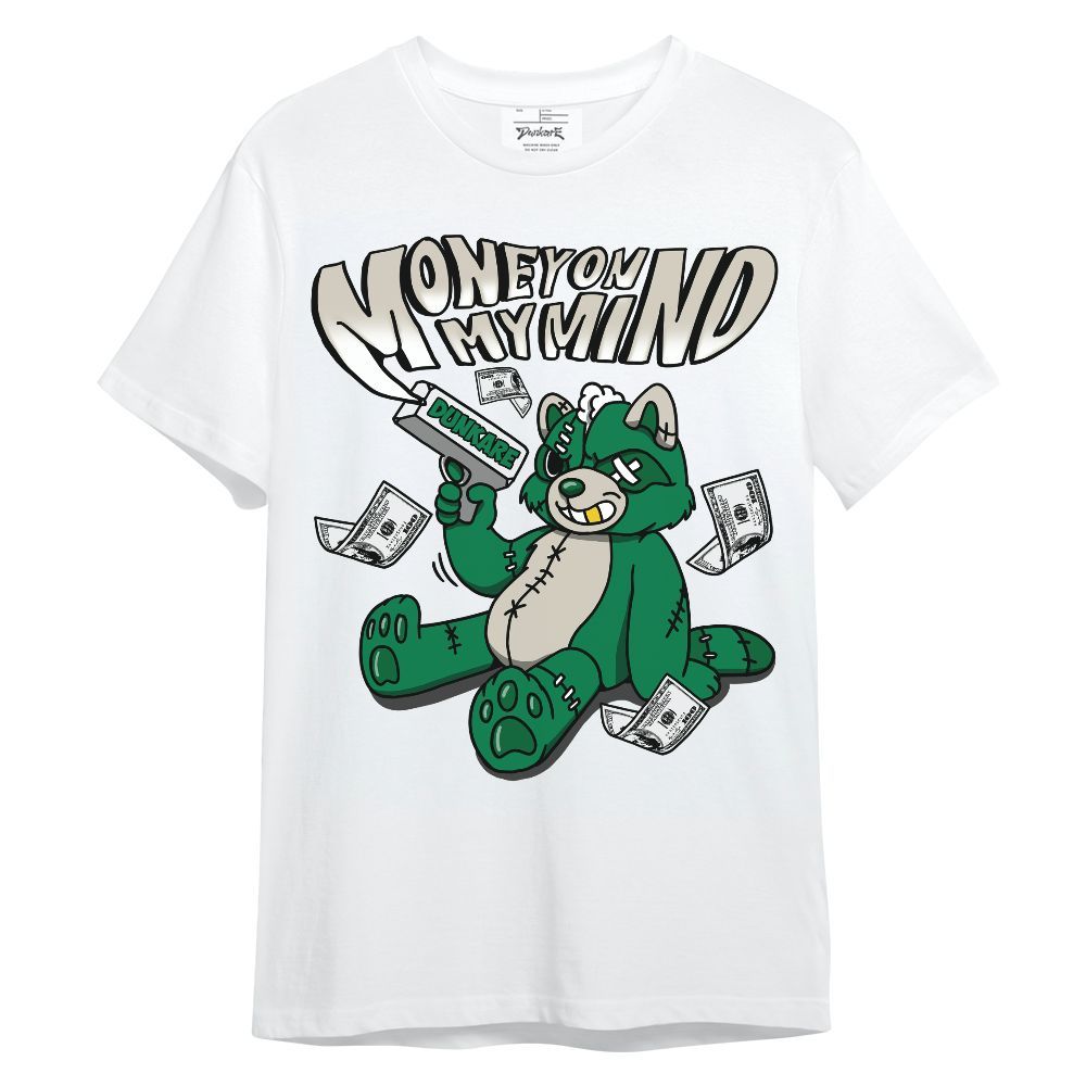 Shirt To Match Lucky Green 2s - Money On My Mind Raccoon Unisex Shirt