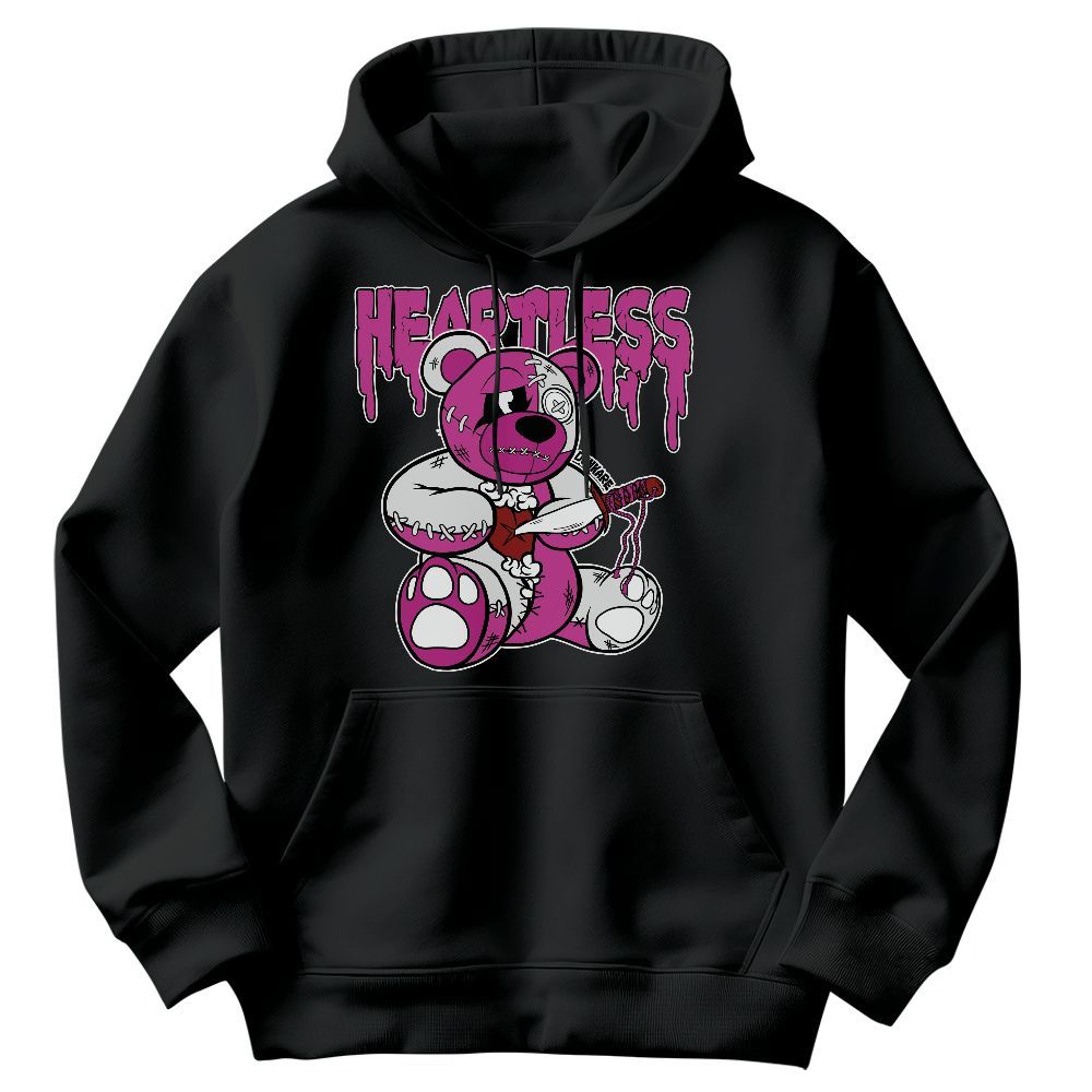 Sweatshirt To Match Dunk Low Active Fuchsia - Heartless Bear Graphic