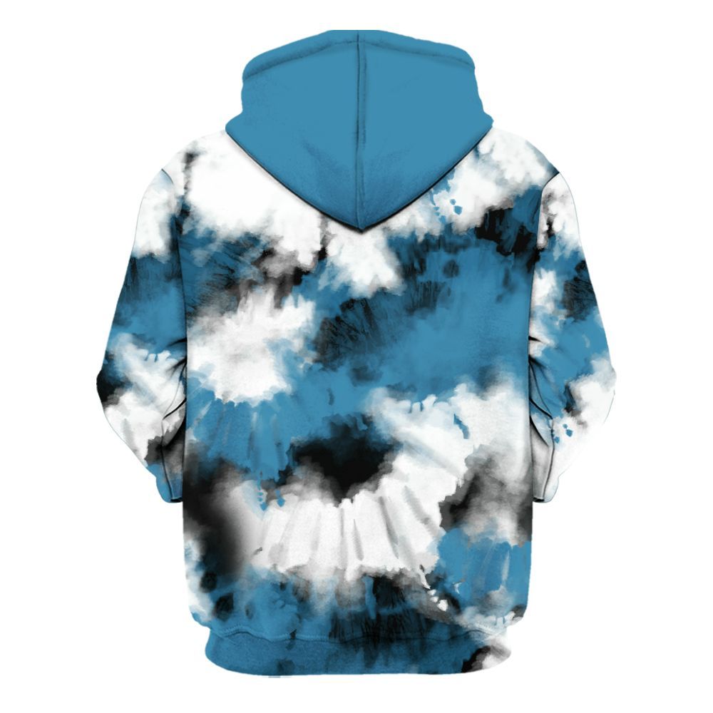 Hoodie To Match High OG UNC Reimagined 1s - Tie Dye FK Around Find Out All Over Print