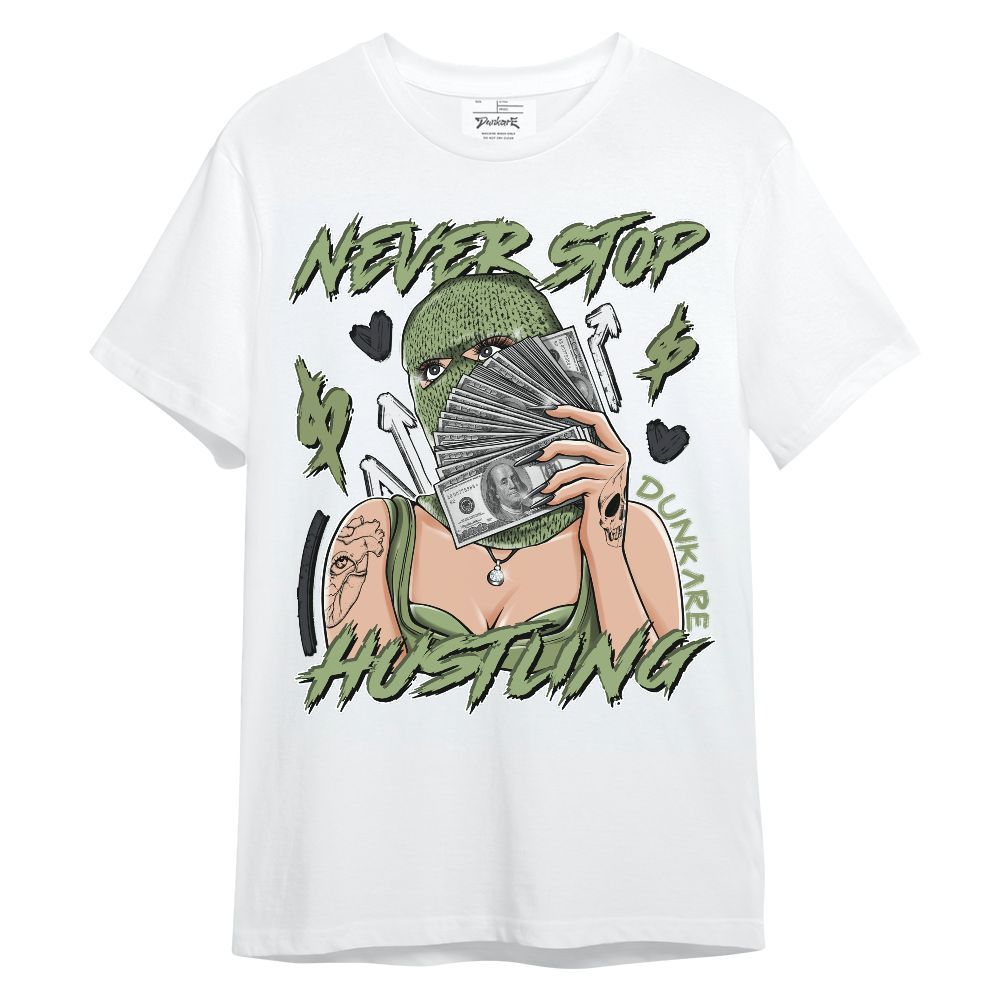 Shirt To Match Oil Green 4s - Hustling Unque Unisex Shirt
