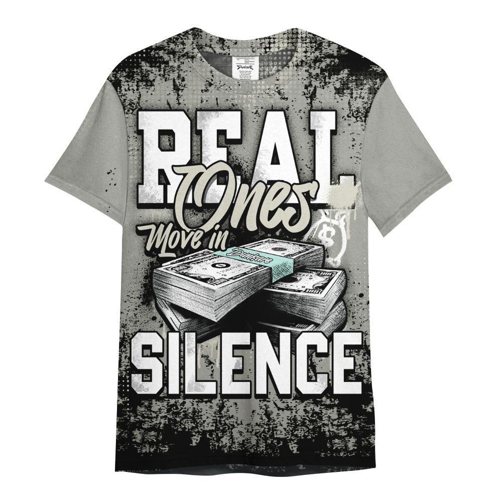 Shirt To Match Low OG Year Of The Snake 1s - Move In Silence Money Street Retro All Over Print