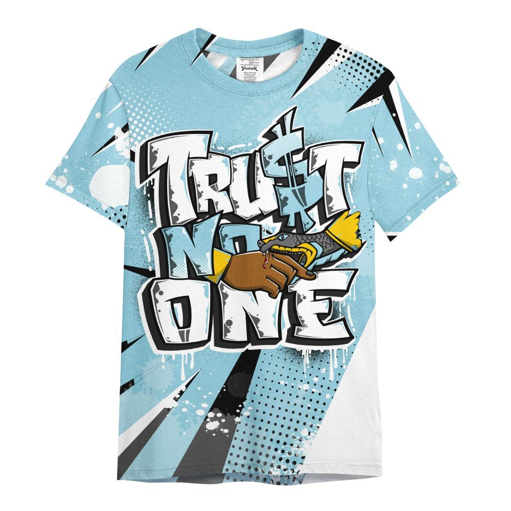 Shirt To Match Dunk High Homer Simpson - Poly Trust No One Dripping All Over Print