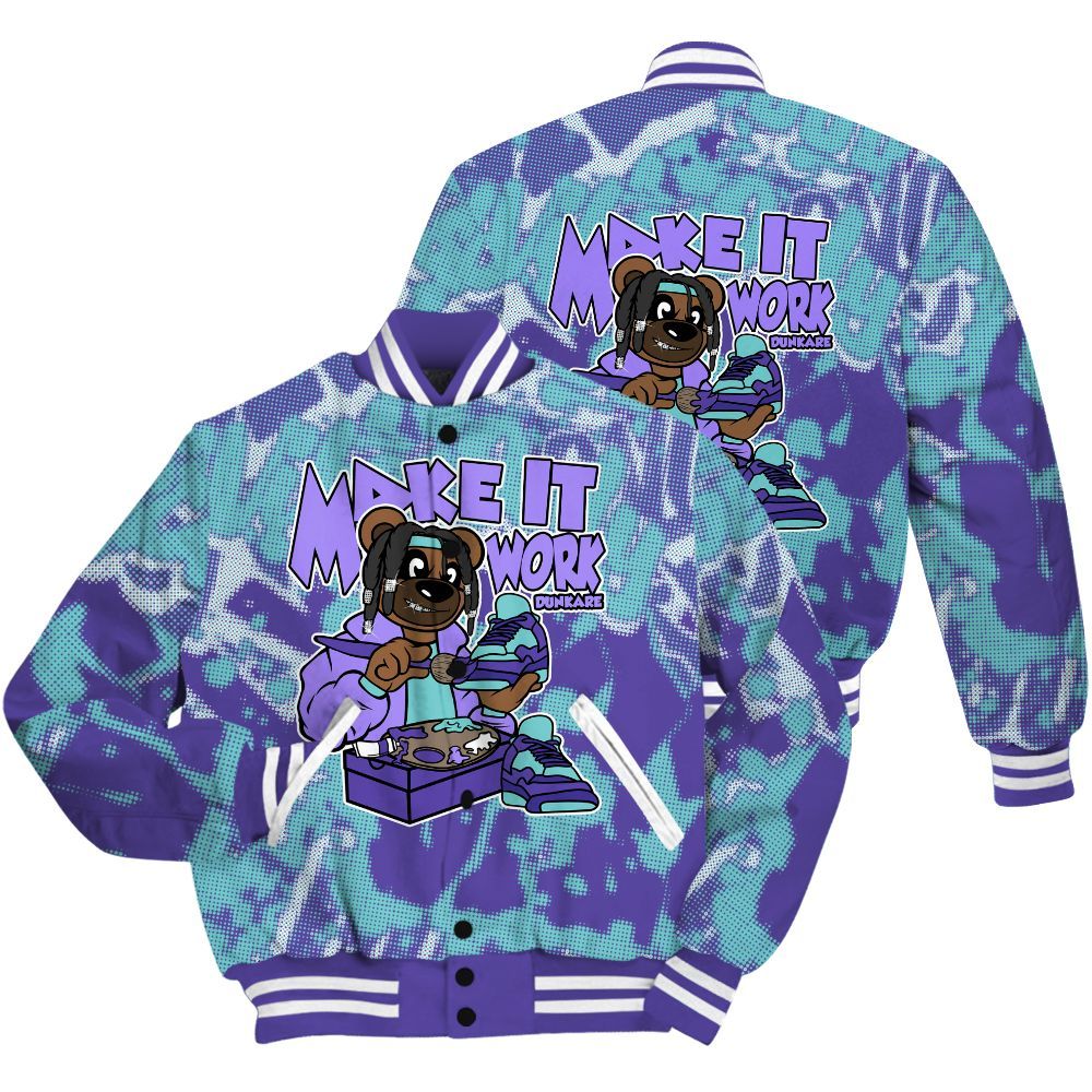 Varsity Jacket To Match Low Hornets 1s Shirt - Pull It Off Bear Street All Over Print