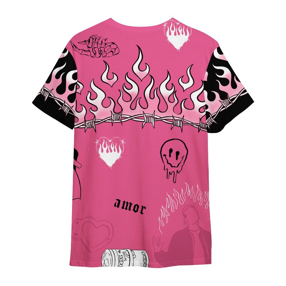 Shirt To Match Air Max SNDR Hyper Pink - Snake Trust No One All Over Print