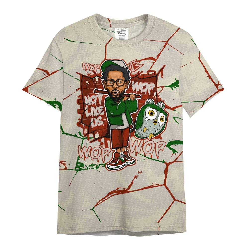 Shirt To Match El Grito 5s - None Like ComptonCity Graphic Crack All Over Print