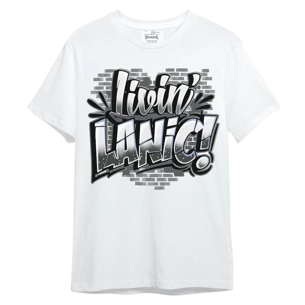 Shirt To Match Reverse Black White 6s - Living Large Unisex Shirt