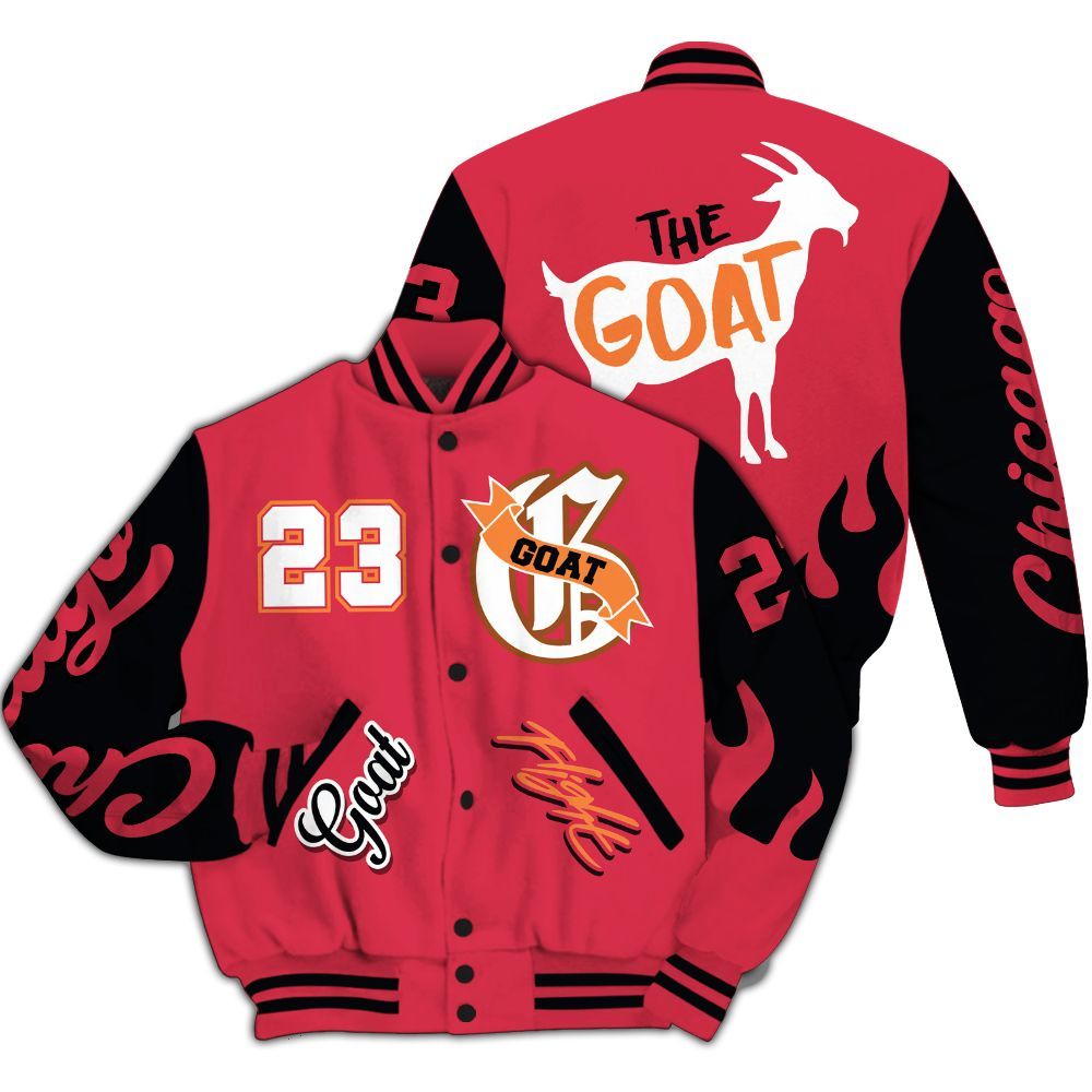 Varsity Jacket To Match Air Max Portal Bright Ceramic - The G.O.A.T Flight Streetwear All Over Print