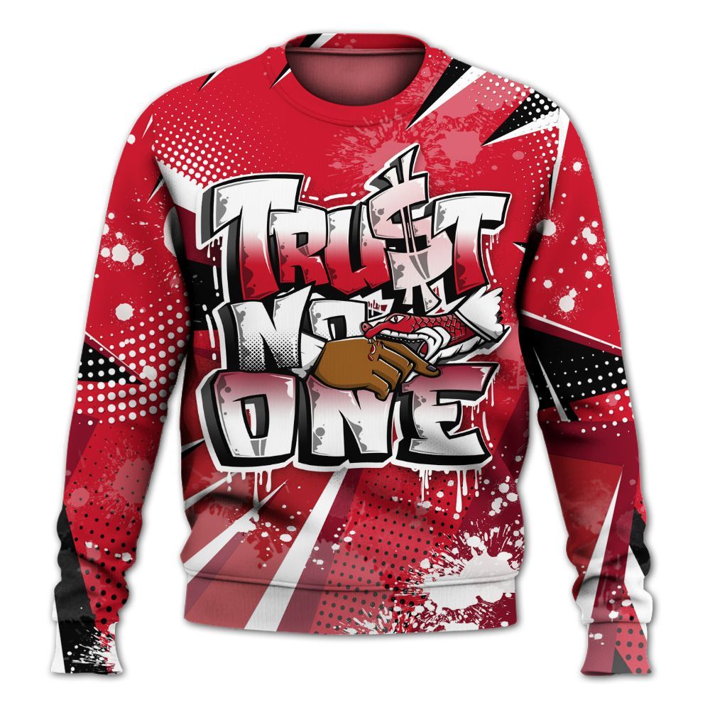 Sweatshirt To Match Air DT Max 96 Love Letter - Trust No One Dripping All Over Print