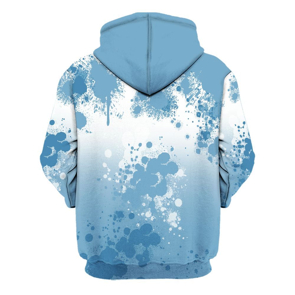 Hoodie To Match High OG UNC Reimagined 1s - Trust No One Scary All Over Print