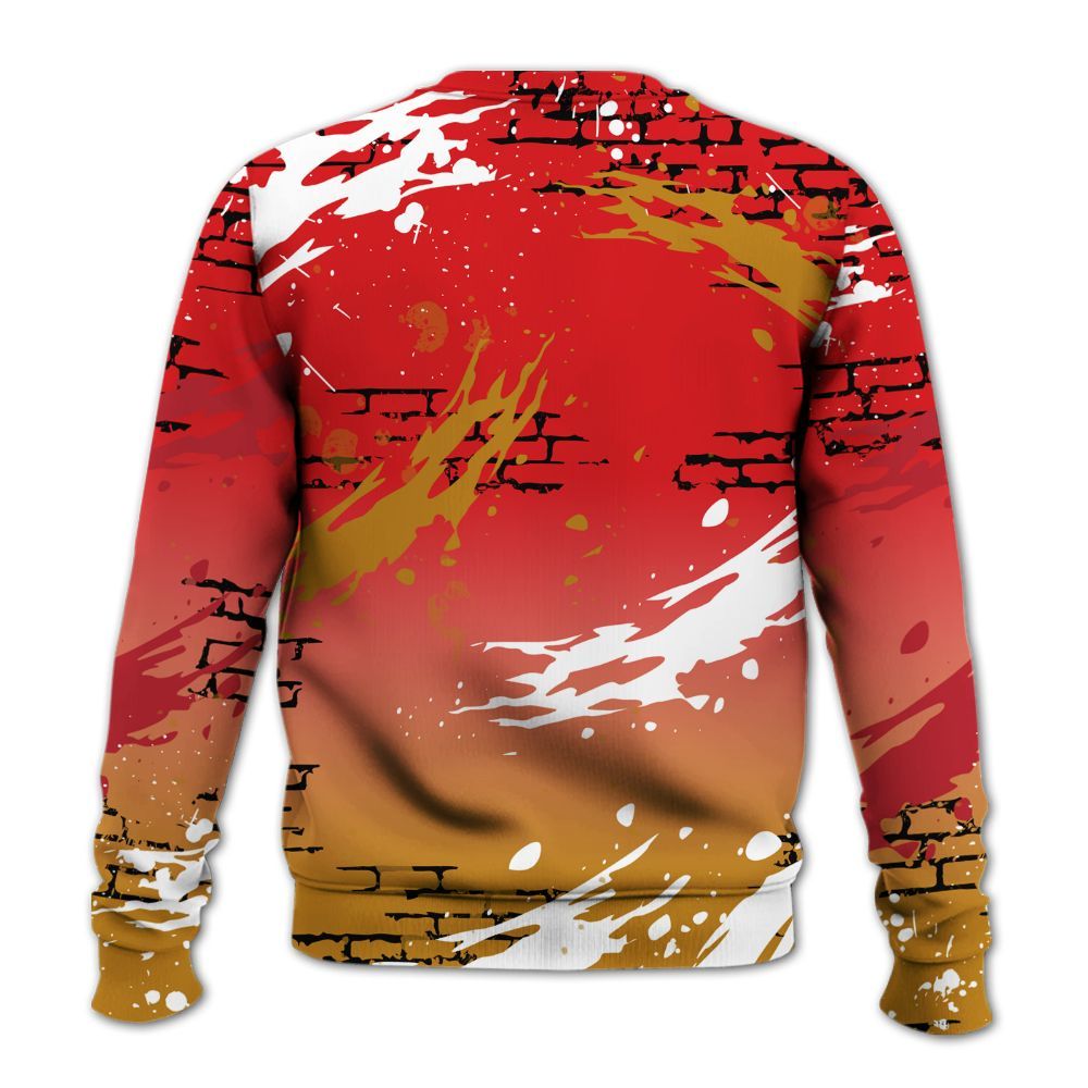 Sweatshirt To Match Scoot Zeros Retro Portland - Values Of Loyalty Drip All Over Print