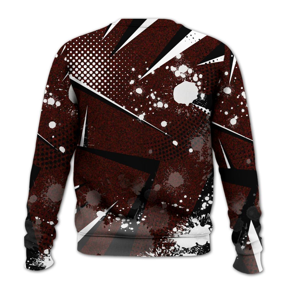 Sweatshirt To Match Air Force 1 Low Halloween Skull 2024 - Poly Trust No One Dripping All Over Print