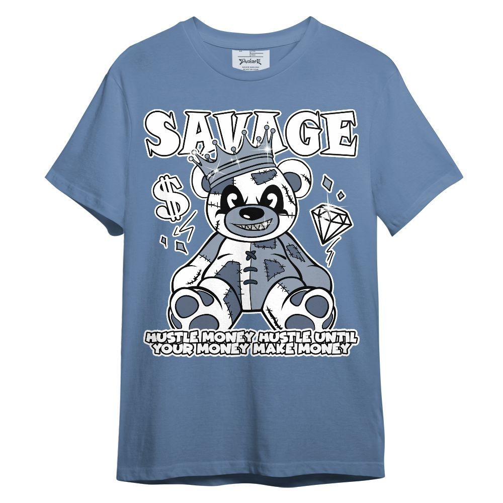 Shirt To Match Low Diffused Blue 11s - Savages Bear Unisex Shirt