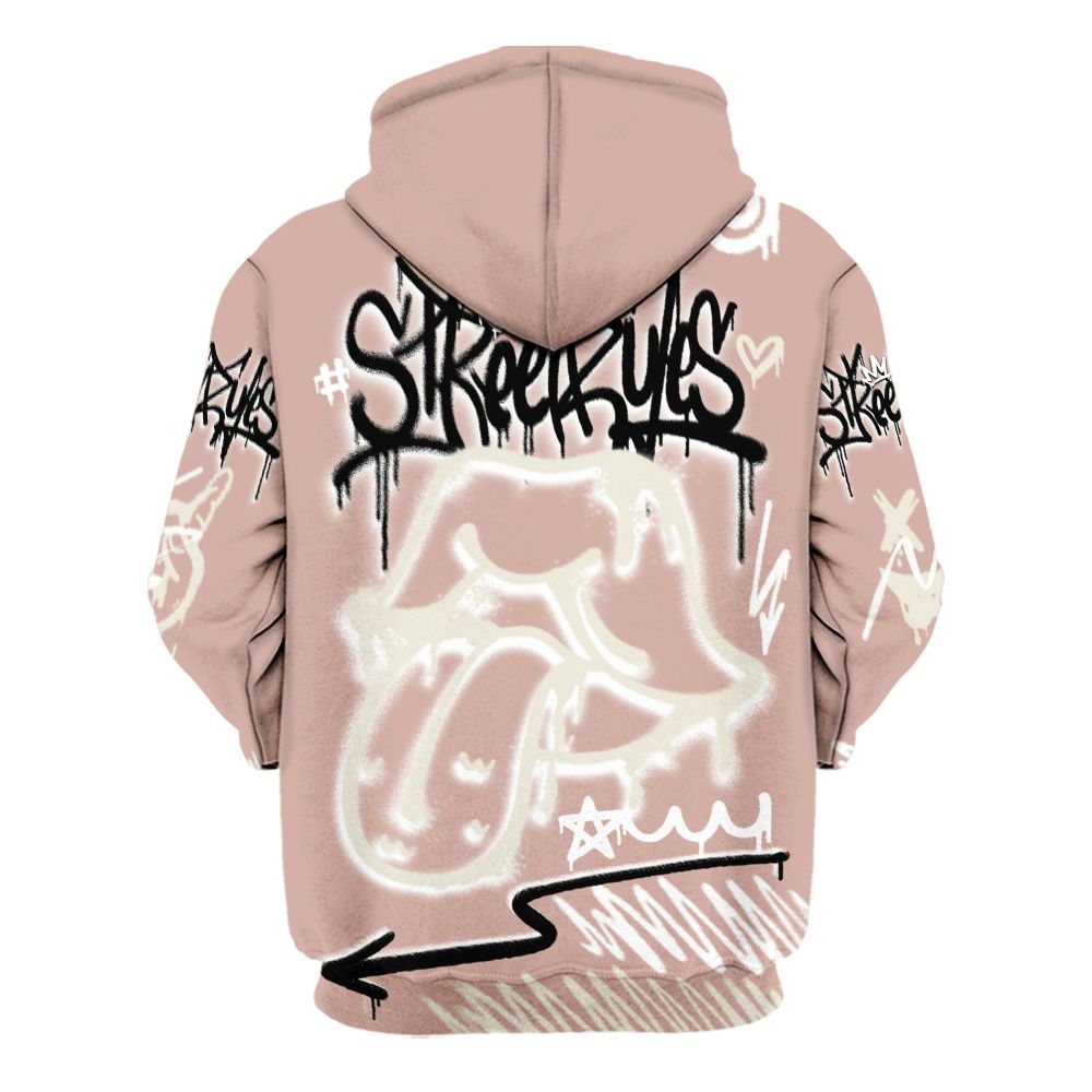 Hoodie To Match Air Force Low 1 Arctic Orange - Break Rules Streetwear All Over Print