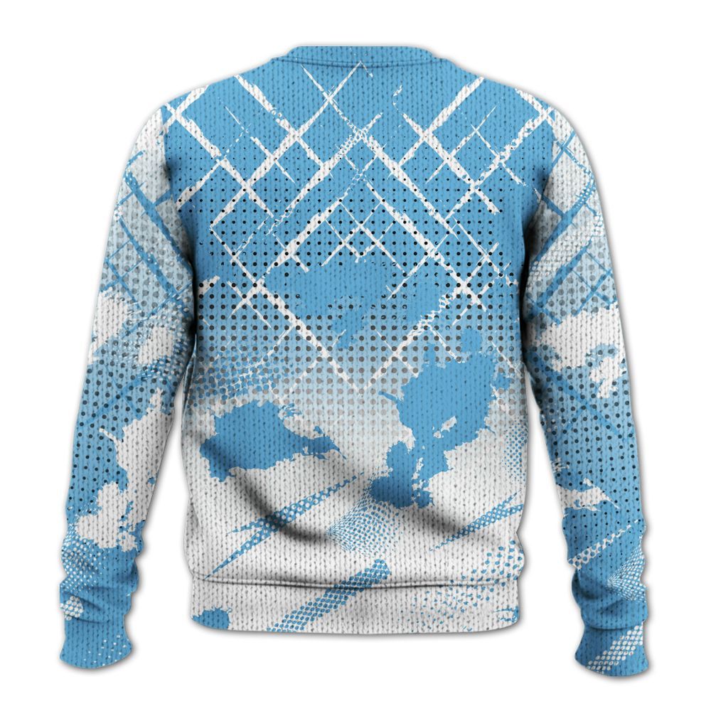 Knitted Sweater To Match Melo 12s - Halftone Stand Business Dripping