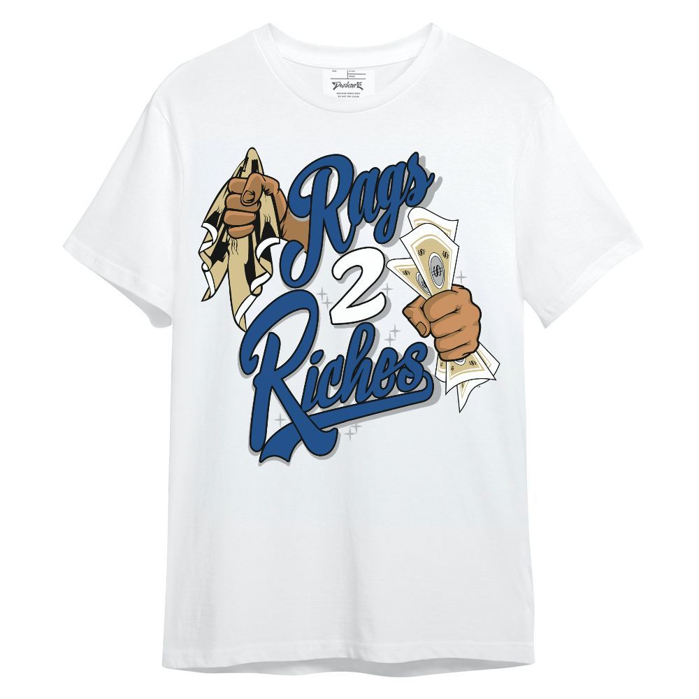 Shirt To Match Air Ship Royal Blue - Rag 2 Riches Unisex Shirt
