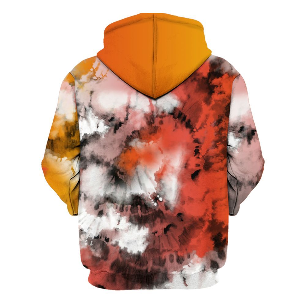 Hoodie To Match Dunk High Candy Corn - SNEAKER Girl Money Drip Tie Dye All Over Print