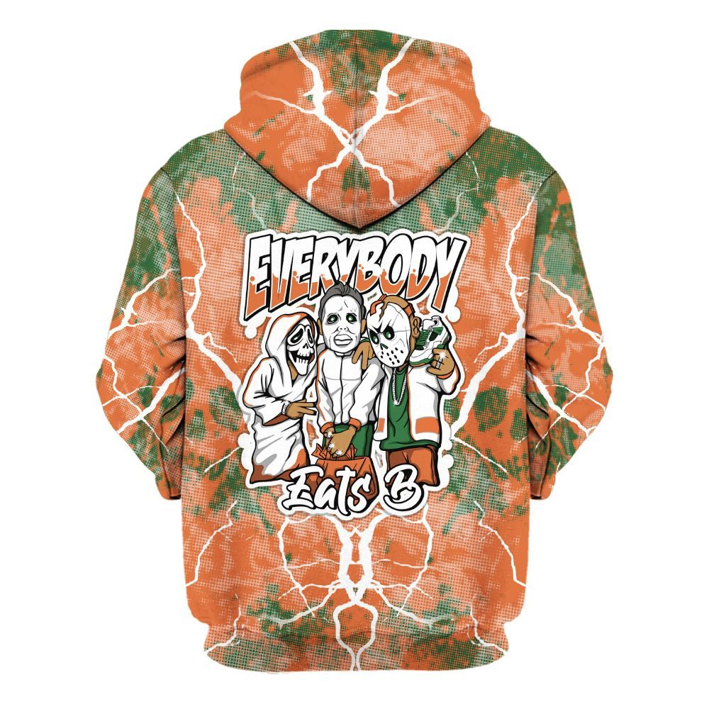 Hoodie To Match Low Miami 5s - Everybody Eatin B Graphic Halloween All Over Print