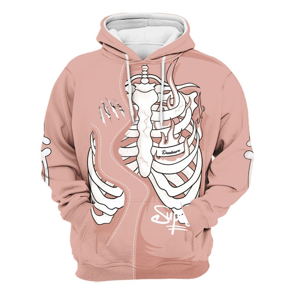 Hoodie To Match Dunk Low Pink Velvet - It's The Kick For Me All Over Print