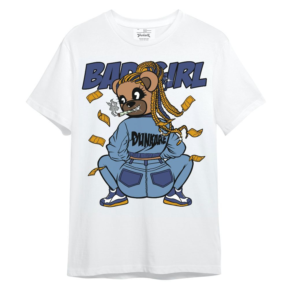 Shirt To Match High OG First In Flight 1s - Rebellious Girl Bear Unisex Shirt