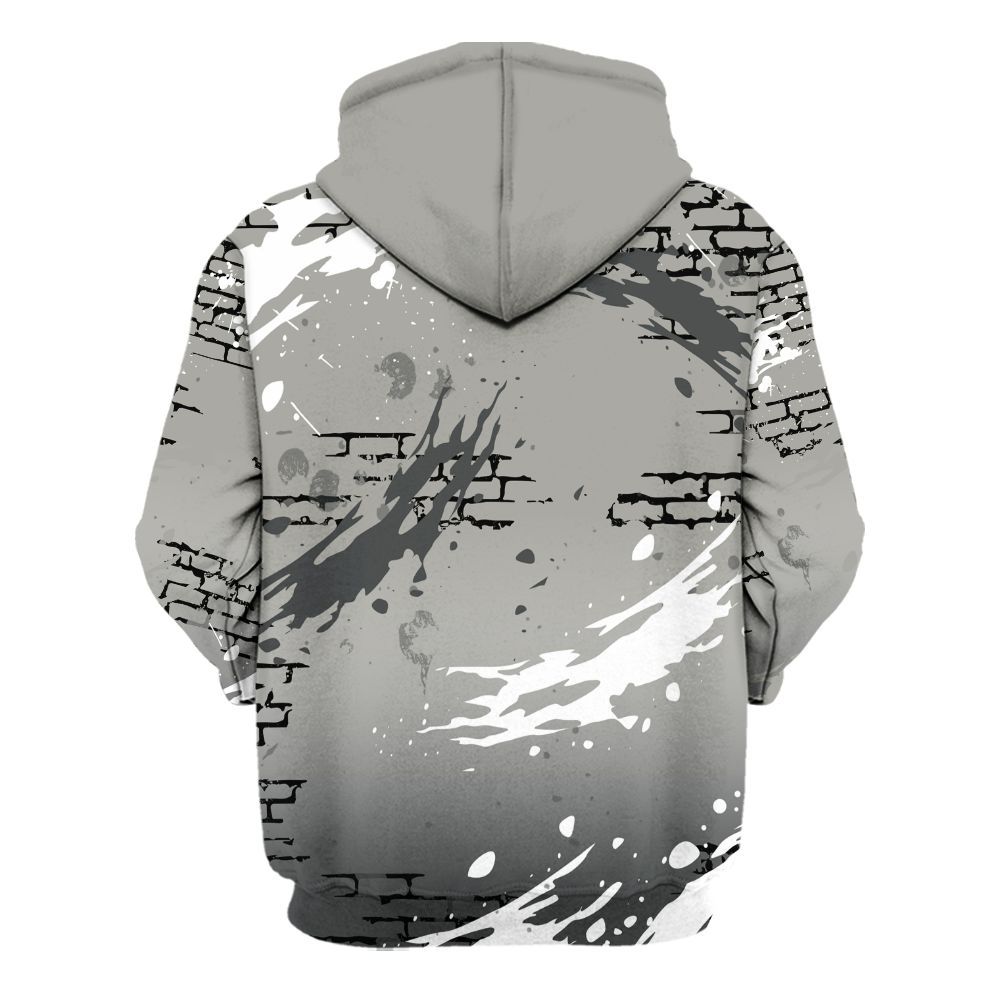 Hoodie To Match High Satin Shadow 1s - Values Of Loyalty Drip All Over Print