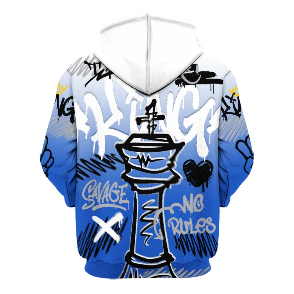Hoodie To Match Retro Stealth 5s - Street King Chess Streetwear All Over Print