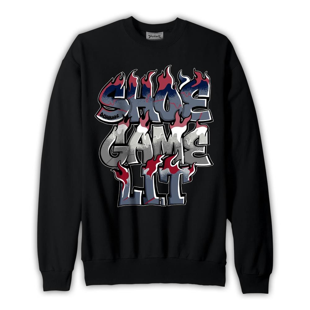 Sweatshirt To match Retro Olympic 6s Sweatshirt - Shoe Game Lit Graphic Graphic