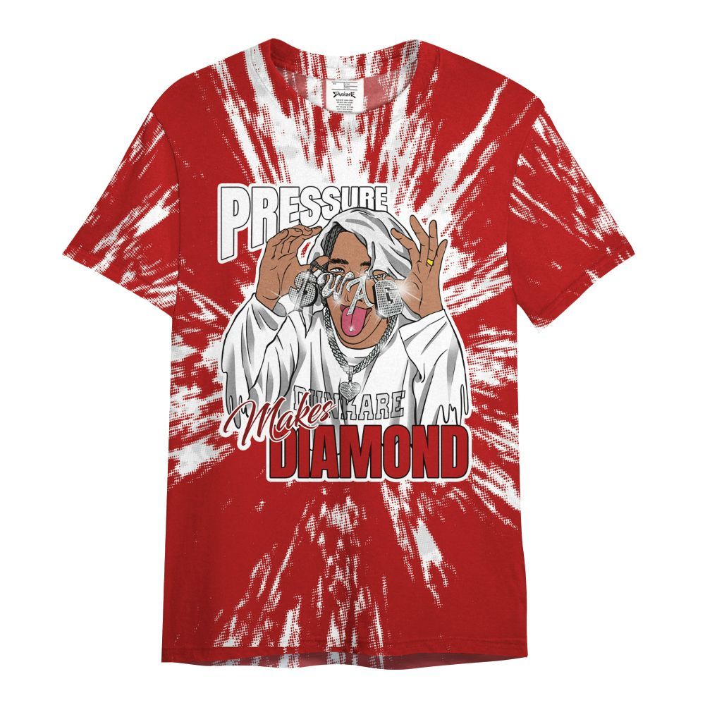 Shirt To Match Red Taxi 12s - Pressures Makes Shirt To Match Lux All Over Print