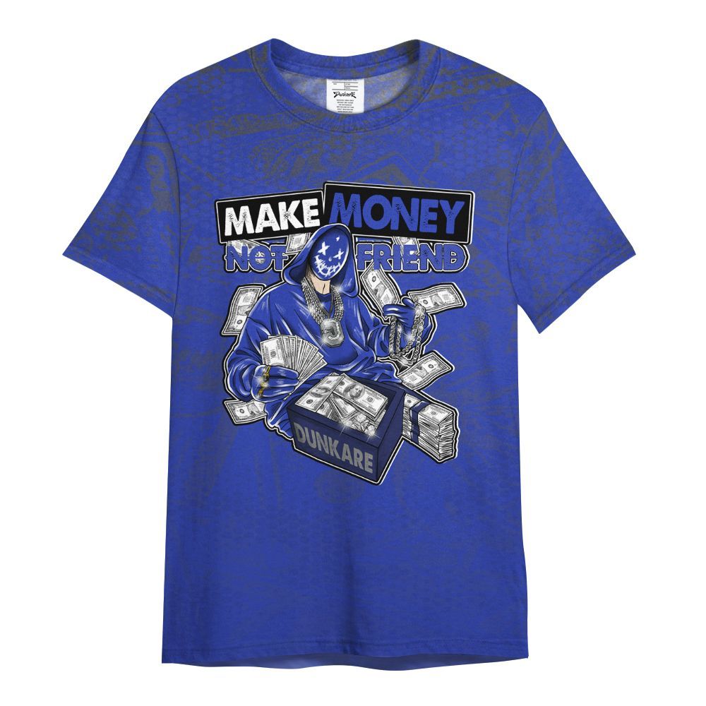 Shirt To Match Air Max Plus Black Racer Blue - Make Moneys White All Over Print