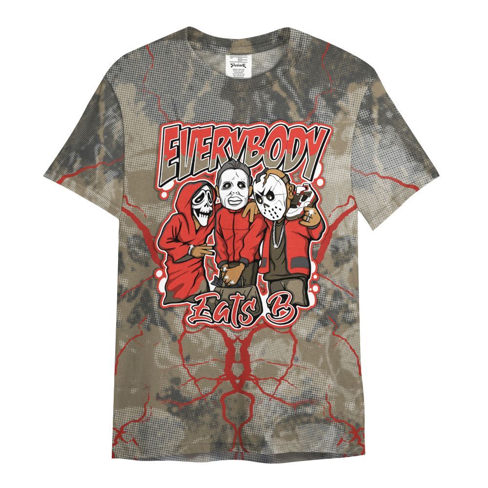Shirt To Match Olive 9s - Everybody Eatin B Graphic Halloween All Over Print