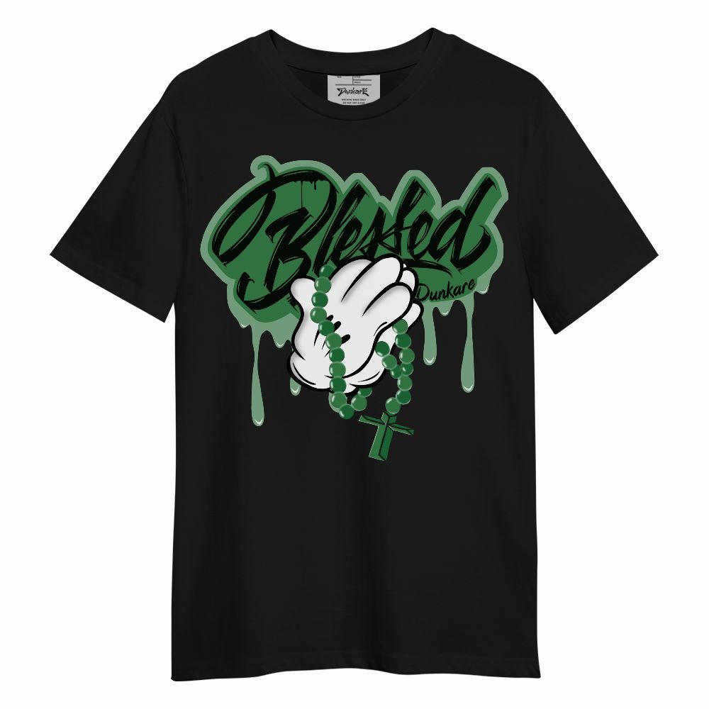 Shirt To Match Lucky Green 1s - God Blessed Drip Unisex Shirt