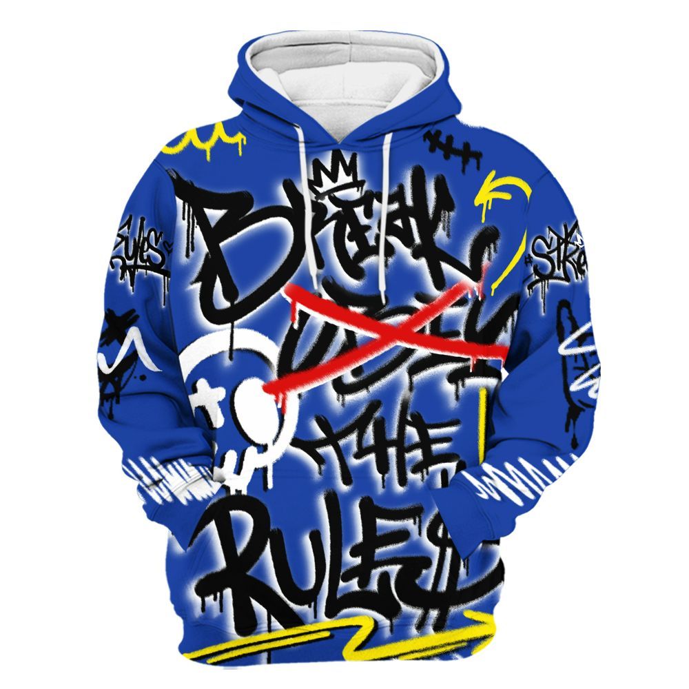 Hoodie To Match Laney 14s - Break Rules Streetwear All Over Print
