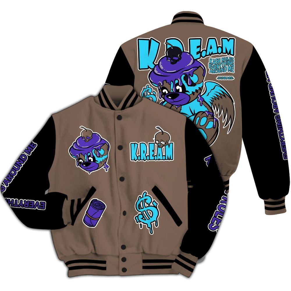 Varsity Jacket To Match Olive Concord 9s - Loot Bear All Over Print