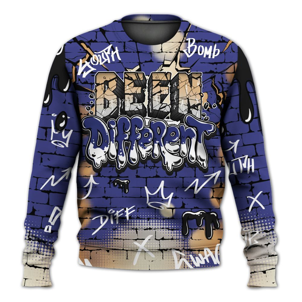 Sweatshirt To Match JM Pro Black Concord - Been Different All Over Print