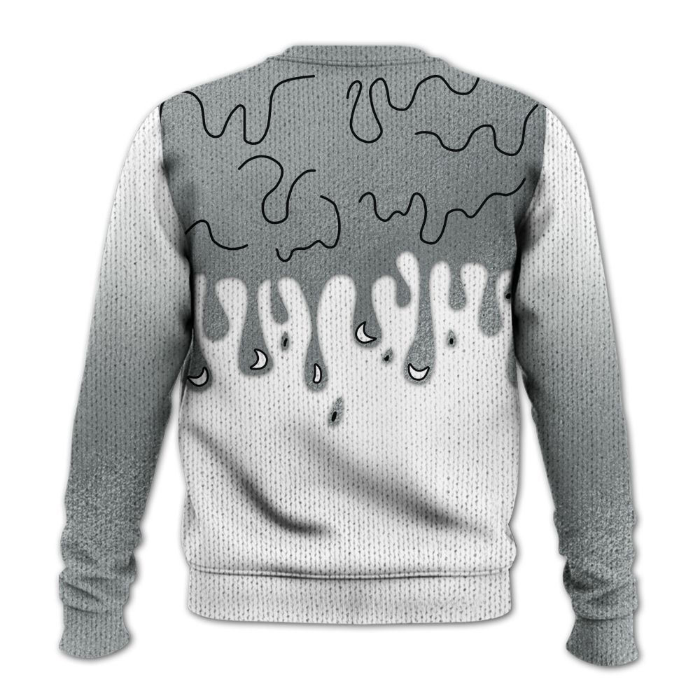 Sweater To Match White Metallic 2026 5s - Snake Trust No One Drip Graphic