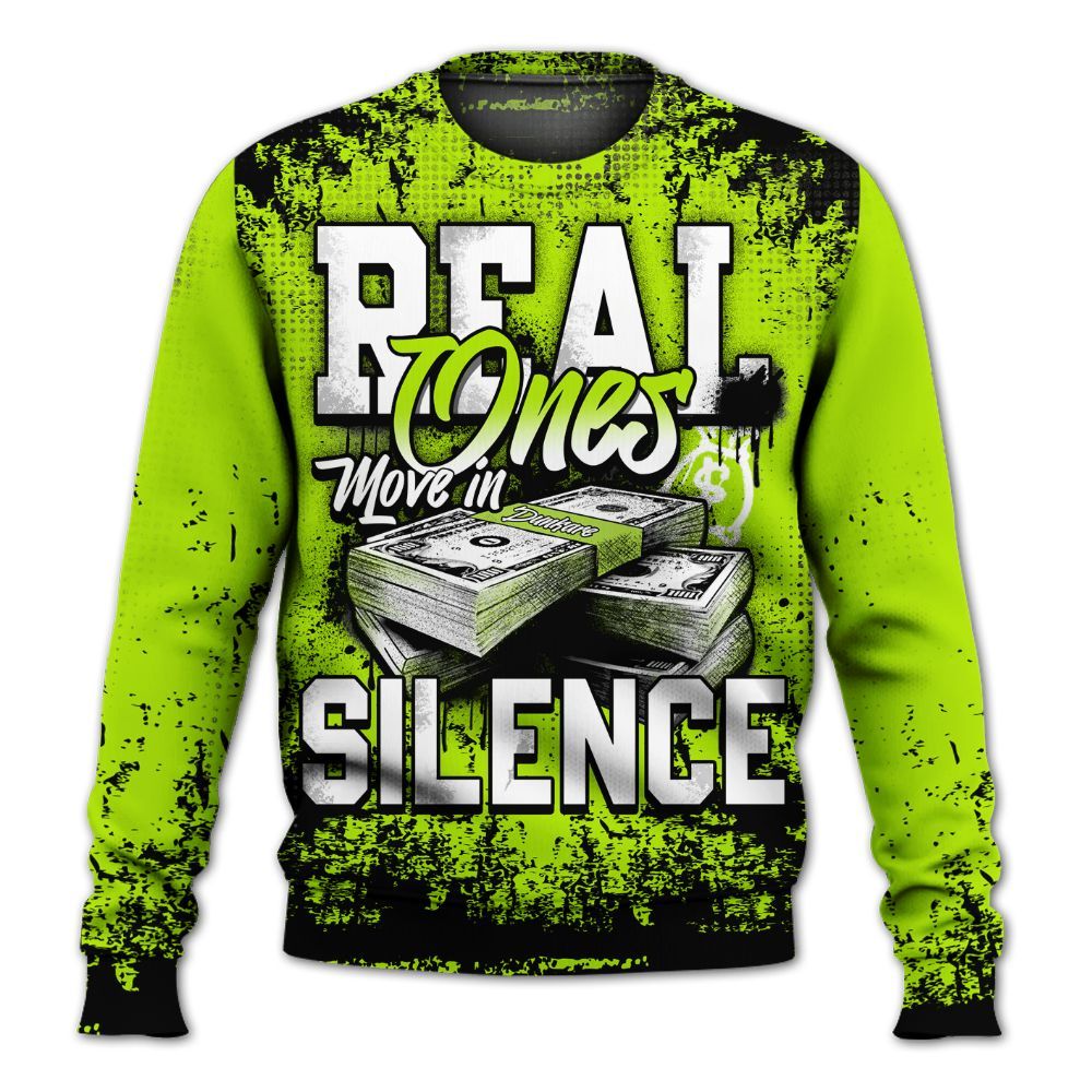 Sweatshirt To Match Foamposite Voltage Black Air Pro 2026 - Move In Silence Money Street Retro All Over Print